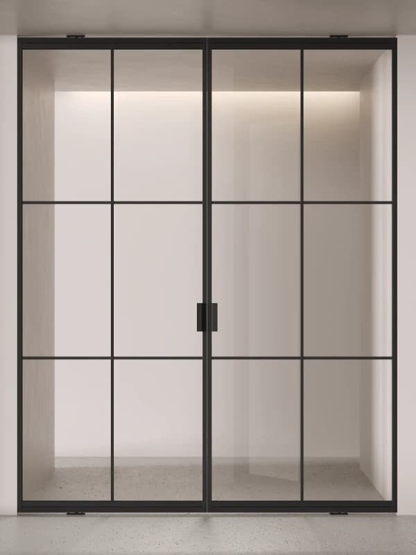 Алюминиевая дверь MINOLI 3 PIVOT 180