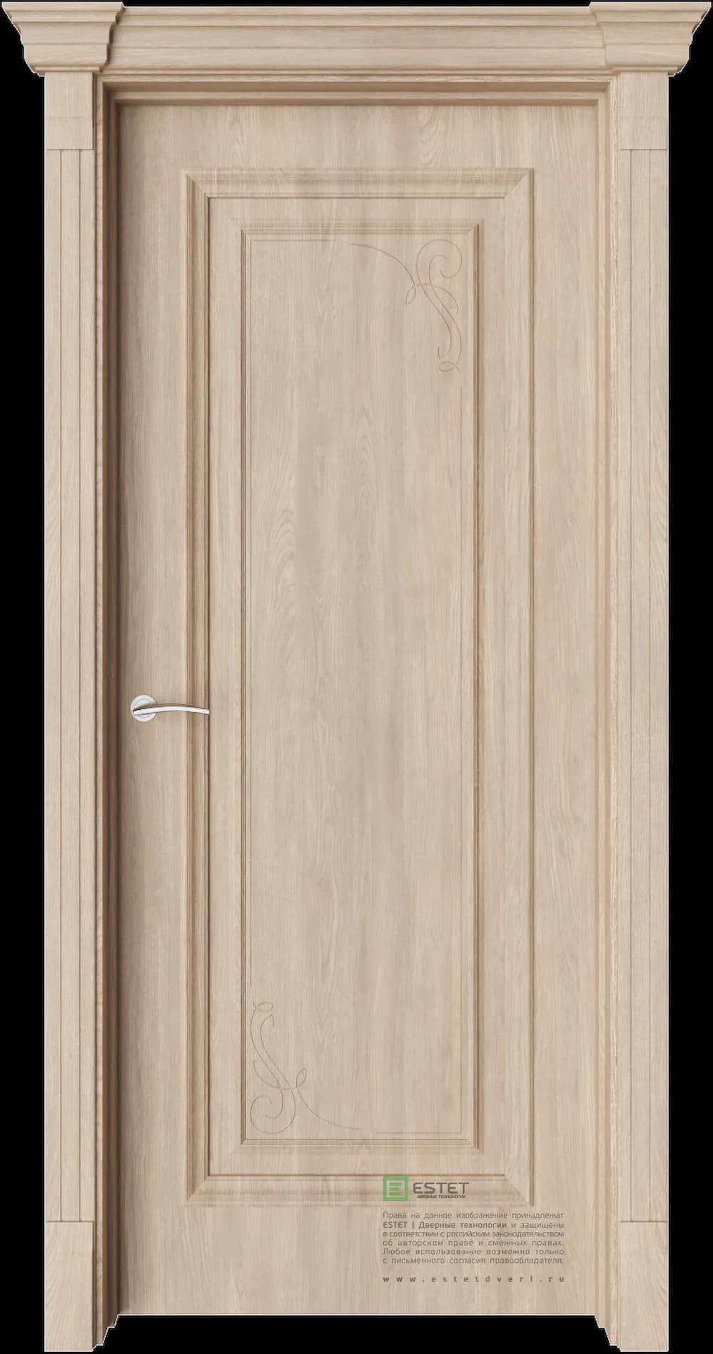 Межкомнатная дверь GE1M Deco — Брандо