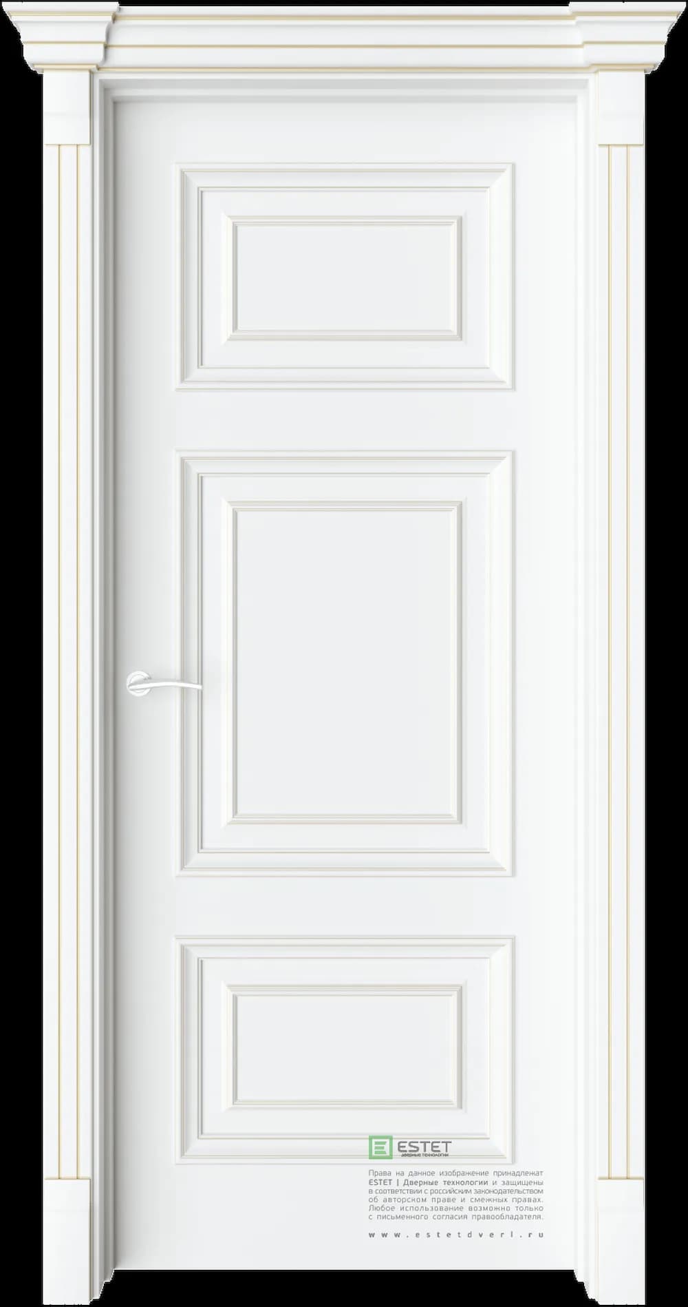 Межкомнатная дверь GE8M — C10 soft beliy GP
