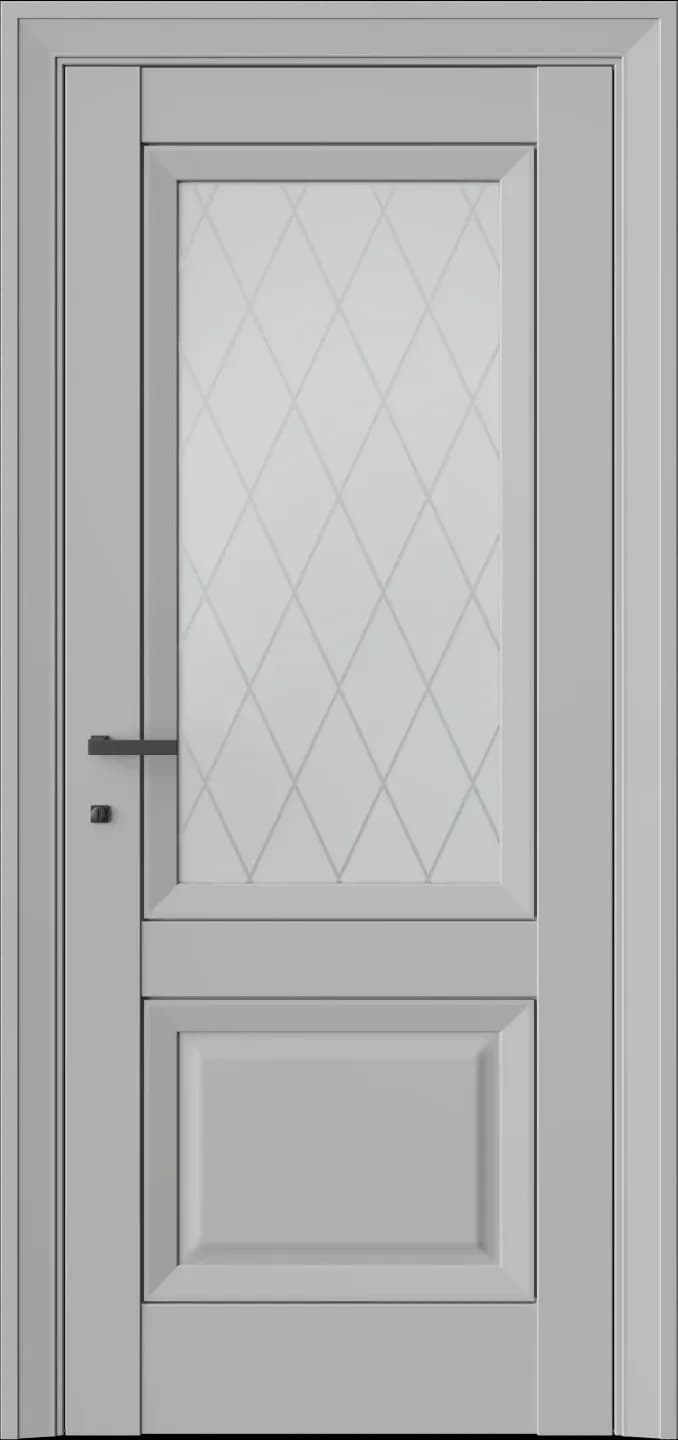 Межкомнатная дверь PALLADIUM 4F — стекло 2 Макиато