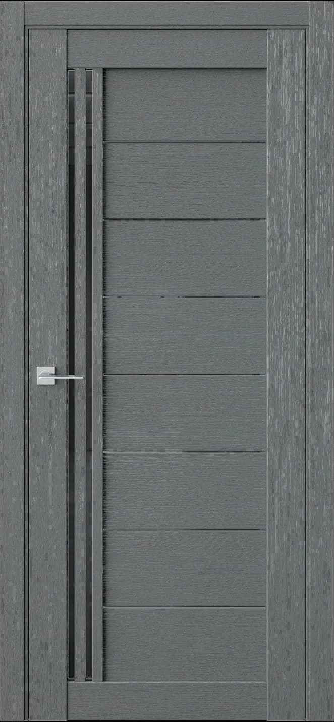Межкомнатная дверь RELISH 58 — Стекло lacobel черное