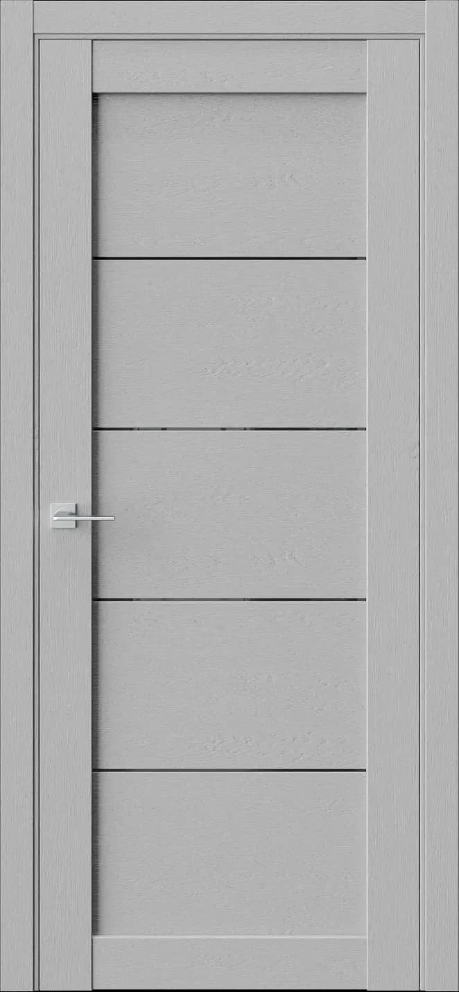 Межкомнатная дверь ROLF 1 — Стекло lacobel черное