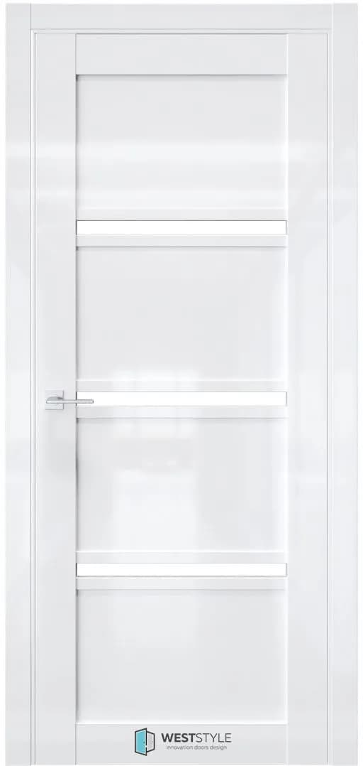 Межкомнатная дверь ZEST EMLAYER 10 — Белый глянец