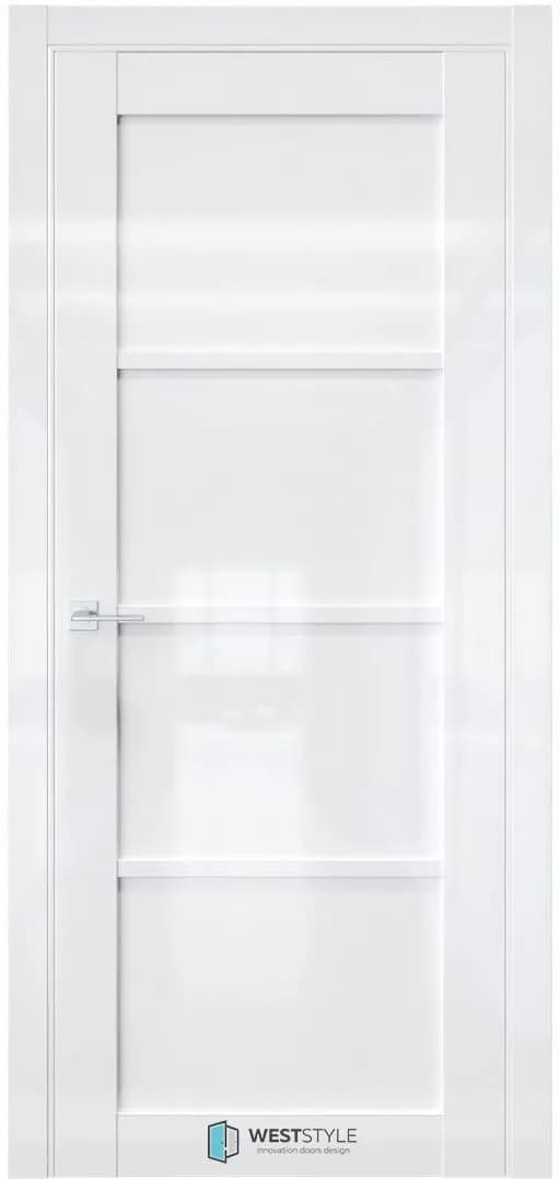 Межкомнатная дверь ZEST EMLAYER 12 — Белый глянец