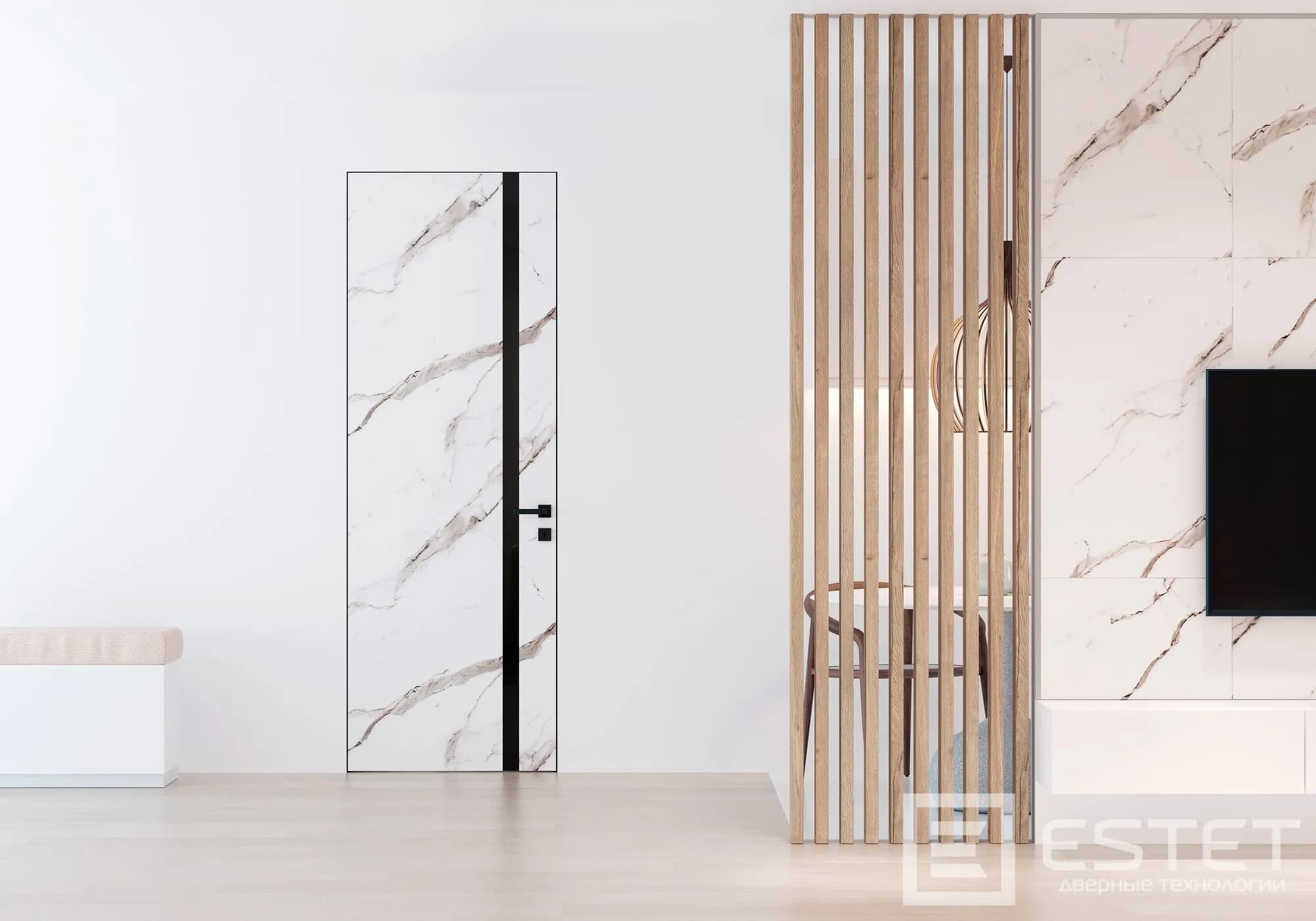 Интерьер со стеновыми панелями Flatness Stella