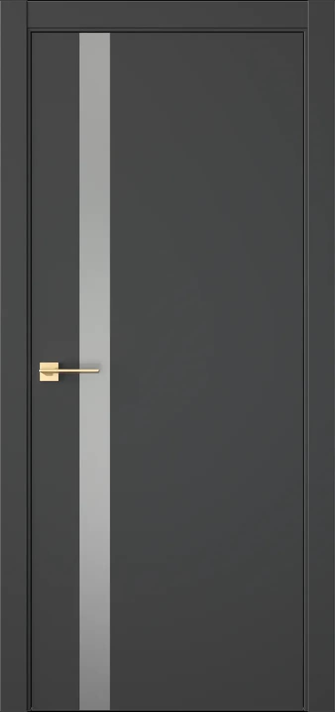 Межкомнатная дверь ЭКЗОТИКА 10E — Зеркало графит(Сатин).png