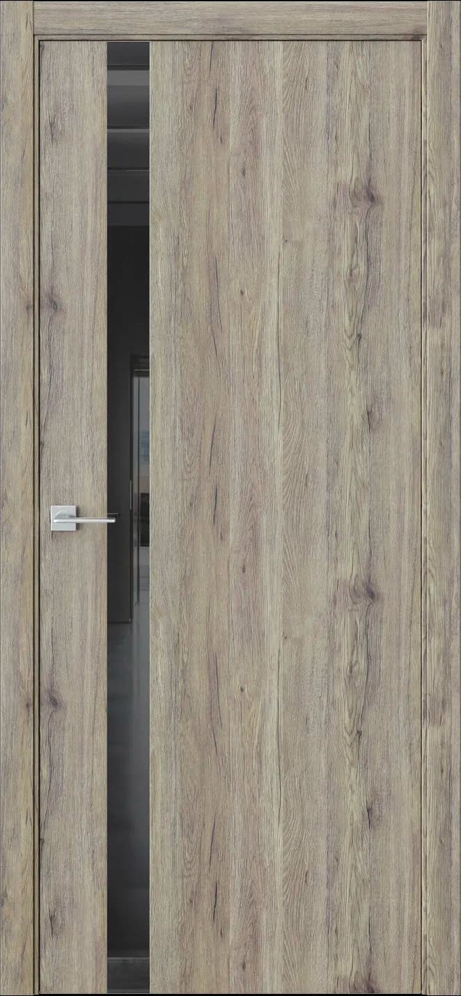 Межкомнатная дверь ЭКЗОТИКА 10E — Стекло lacobel черное