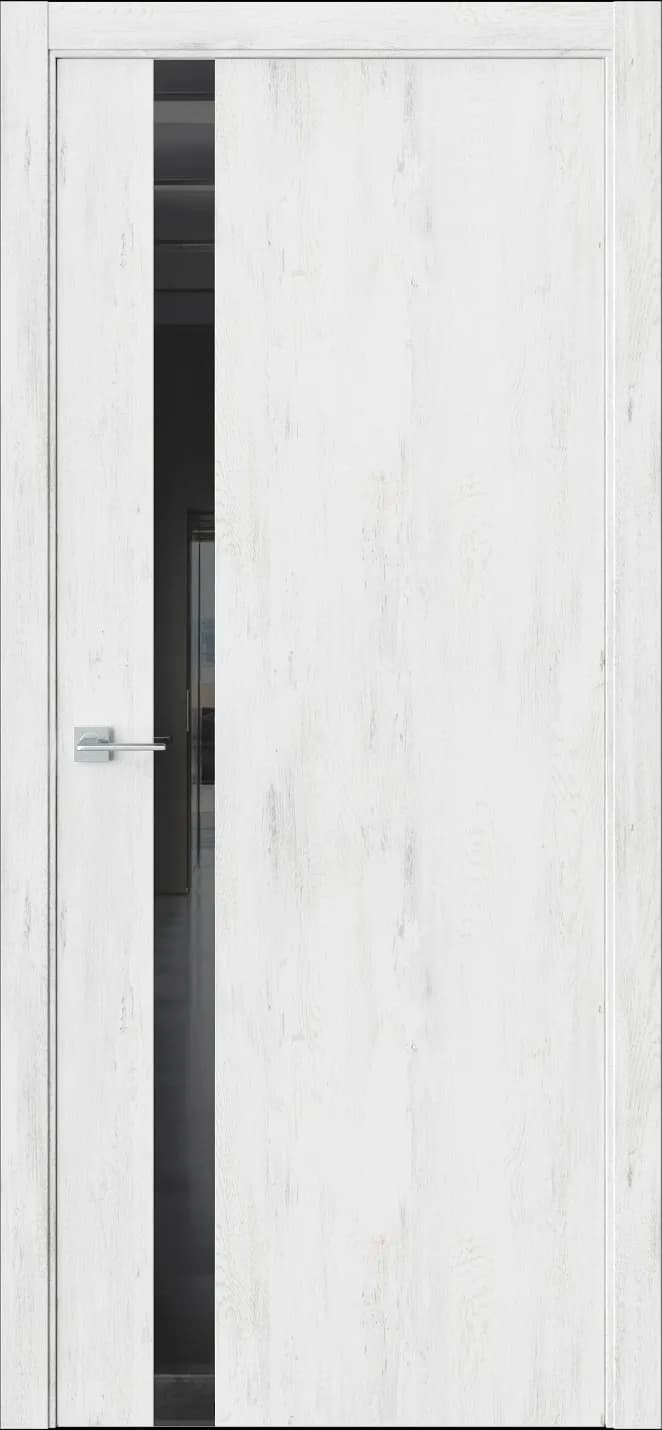 Межкомнатная дверь ЭКЗОТИКА 10E — Стекло lacobel черное
