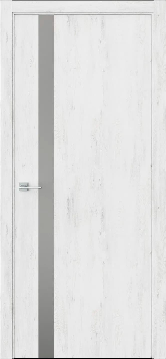 Межкомнатная дверь ЭКЗОТИКА 10E — Стекло зеркало satin grafit