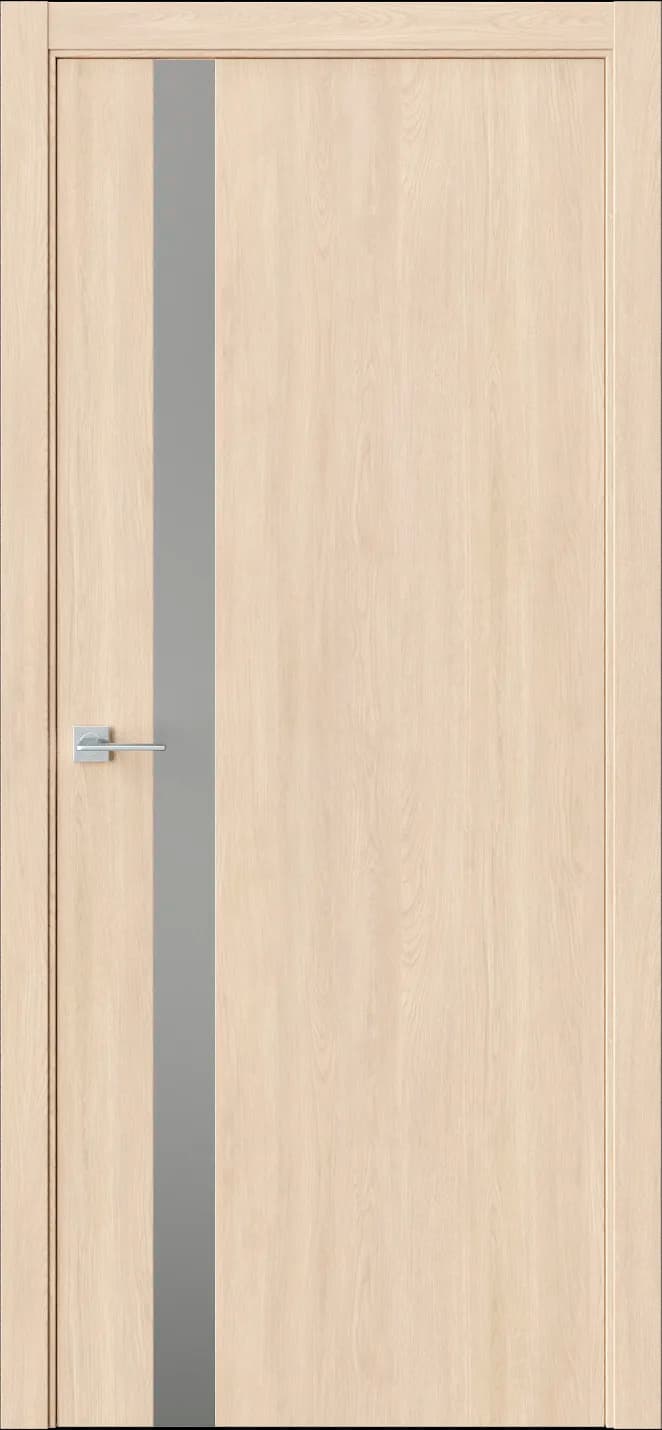 Межкомнатная дверь ЭКЗОТИКА 10E — Стекло зеркало satin grafit