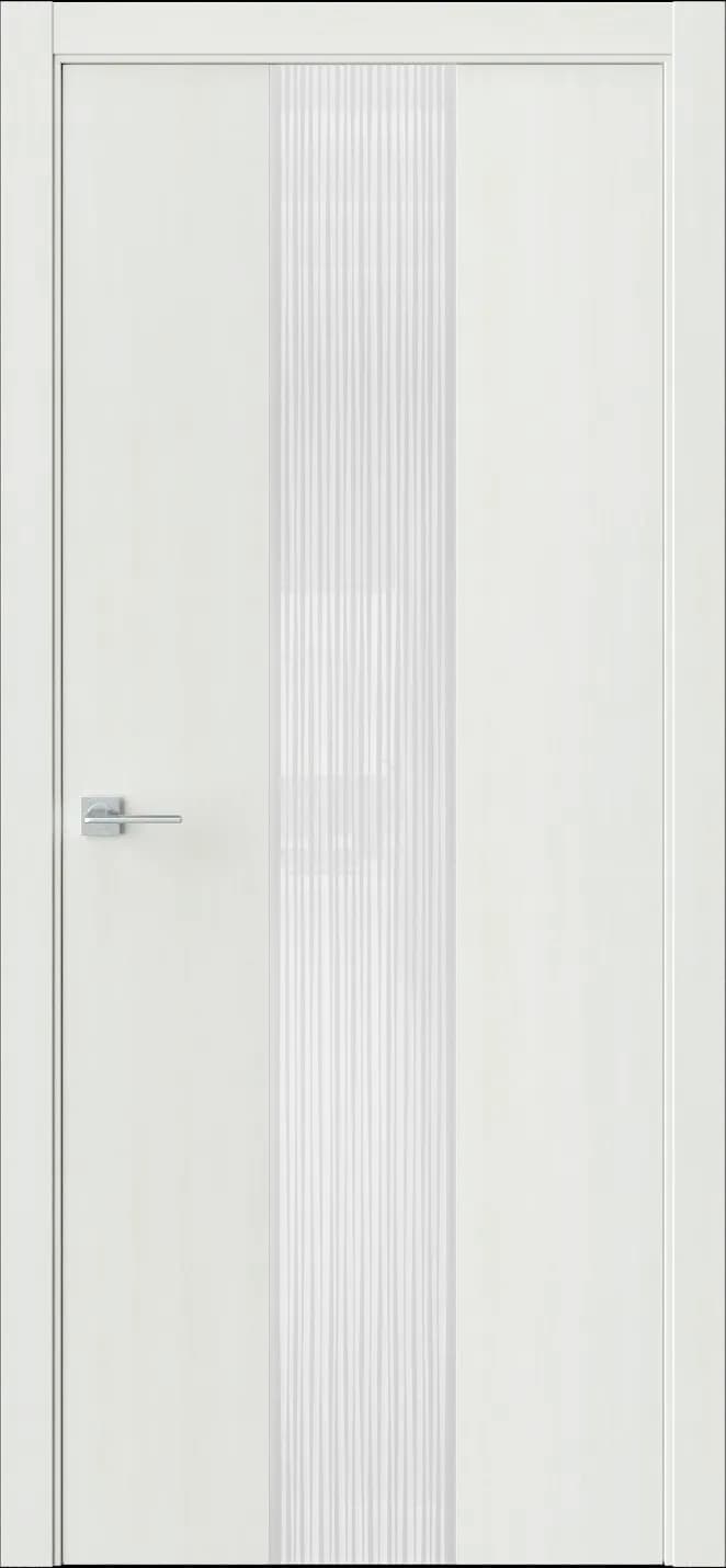 Межкомнатная дверь ЭКЗОТИКА 6E — Стекло lacobel аляска
