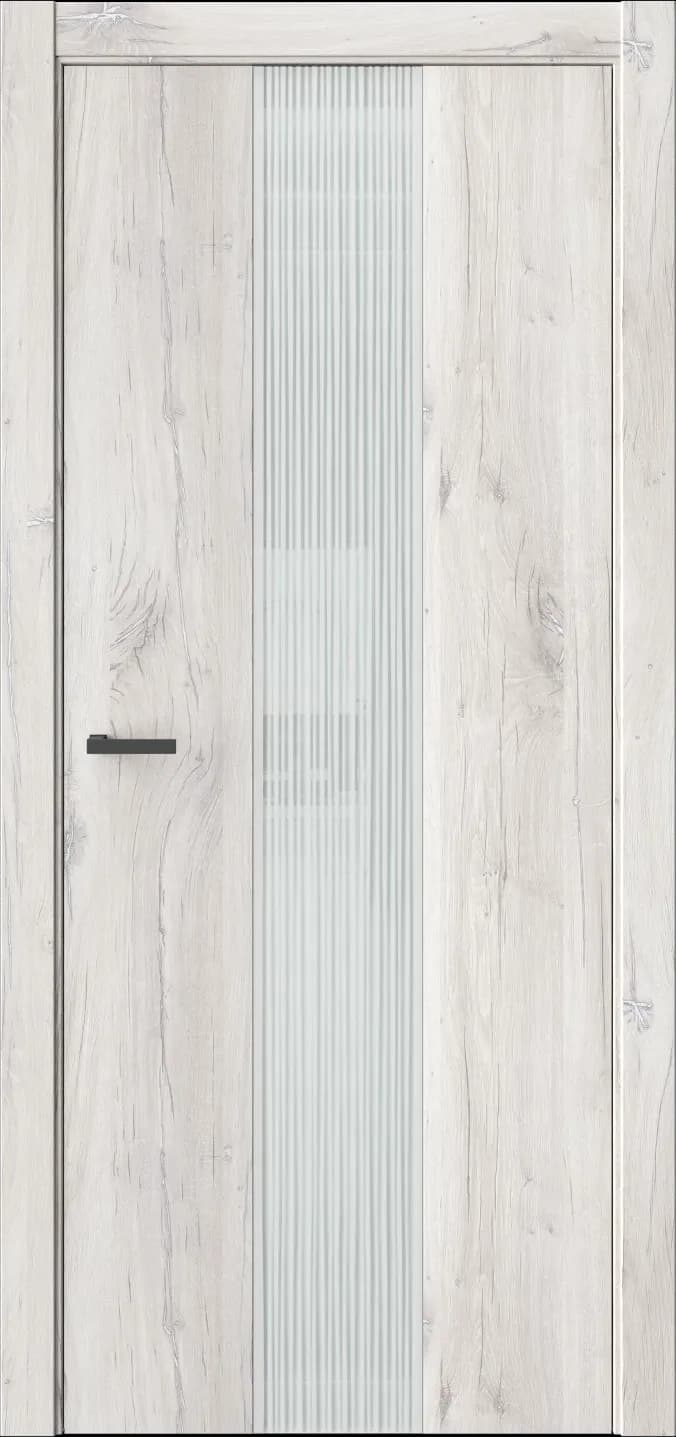 Межкомнатная дверь ЭКЗОТИКА 6E — Стекло белое(Lacobel)