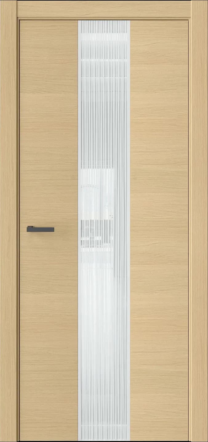 Межкомнатная дверь ЭКЗОТИКА 6E — Стекло белое(Lacobel)