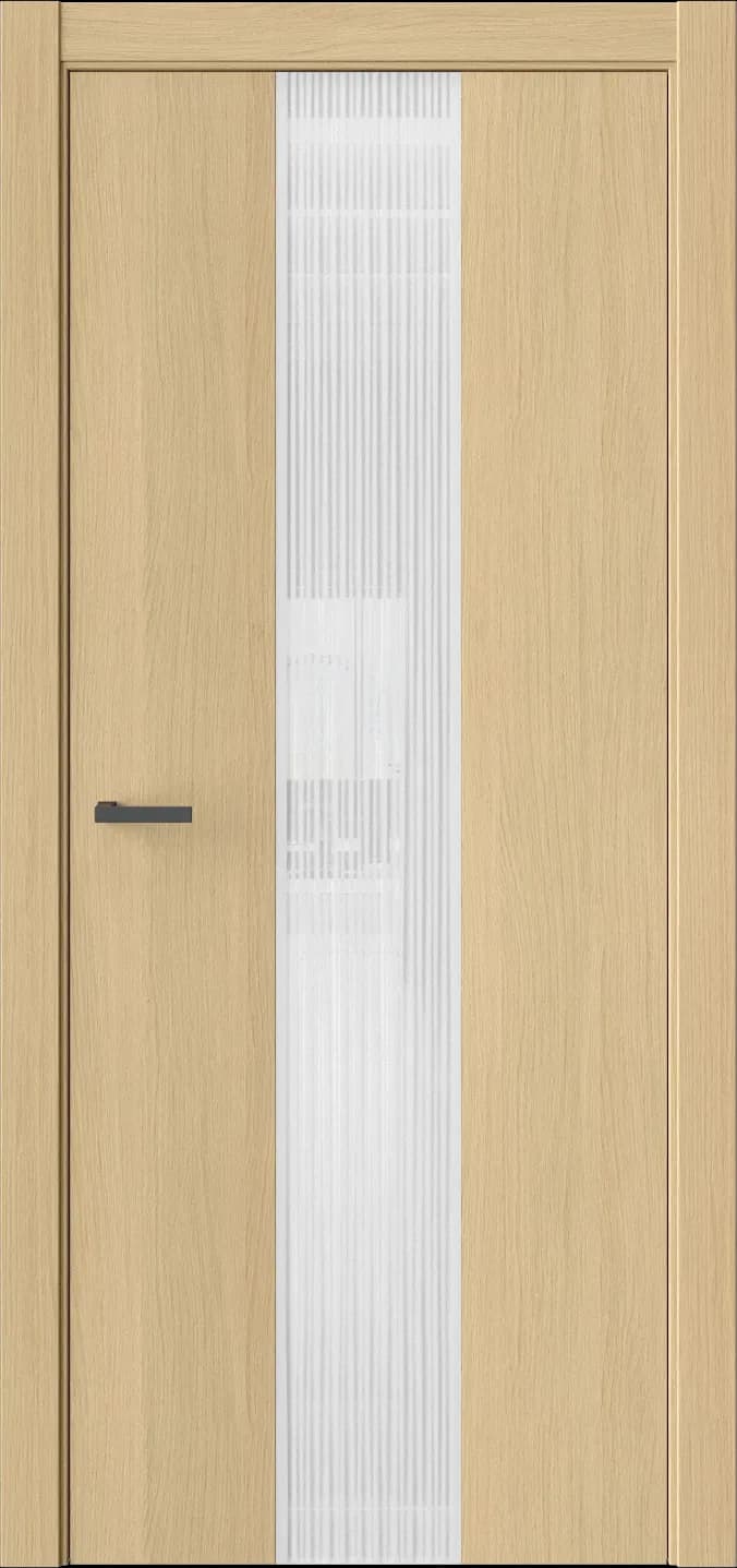 Межкомнатная дверь ЭКЗОТИКА 6E — Стекло аляска(Lacobel)