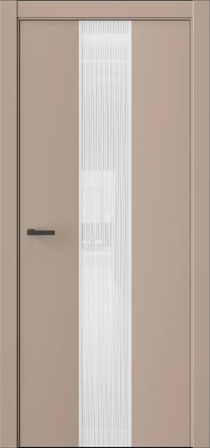Межкомнатная дверь ЭКЗОТИКА 6E — Стекло аляска(Lacobel)