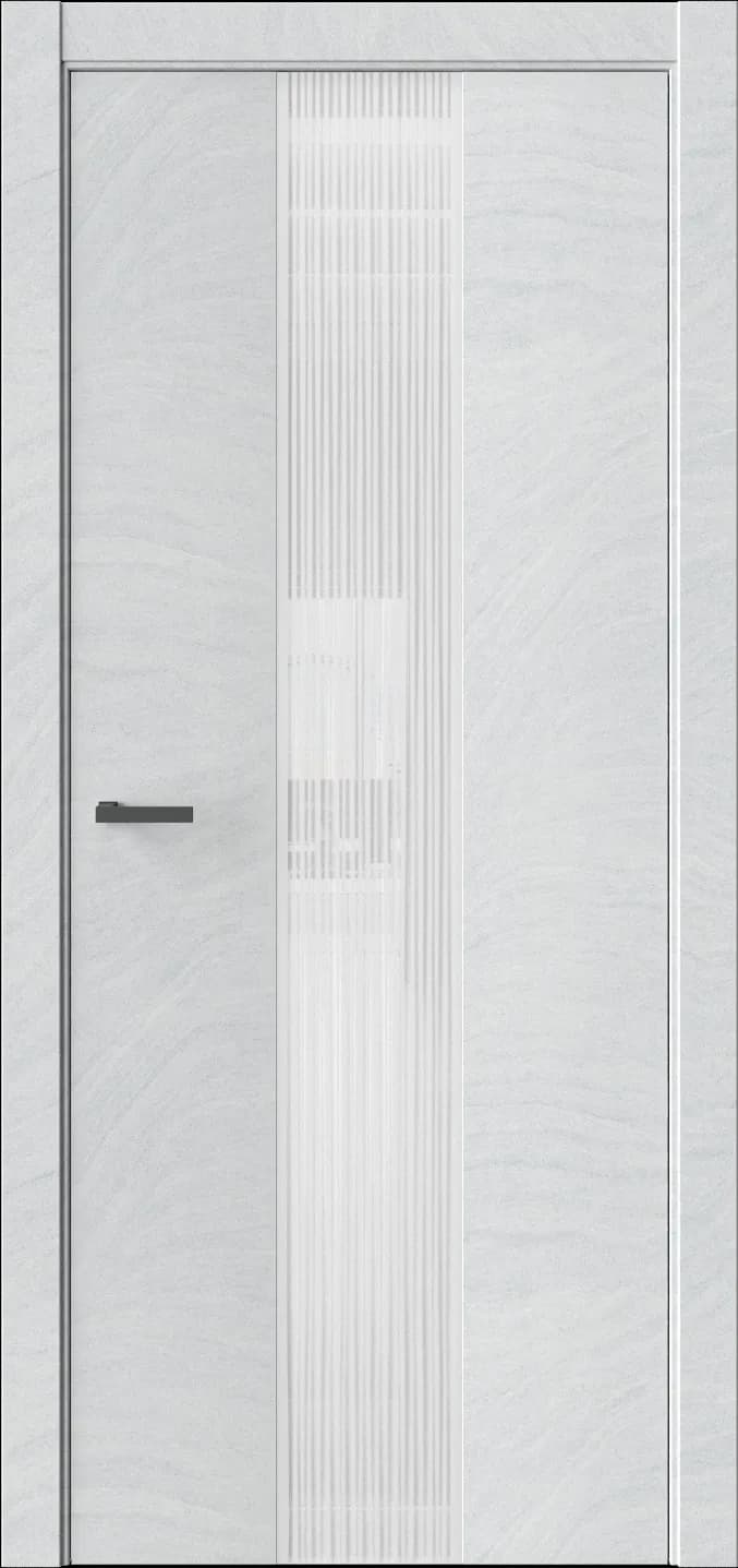 Межкомнатная дверь ЭКЗОТИКА 6E — Стекло аляска(Lacobel)
