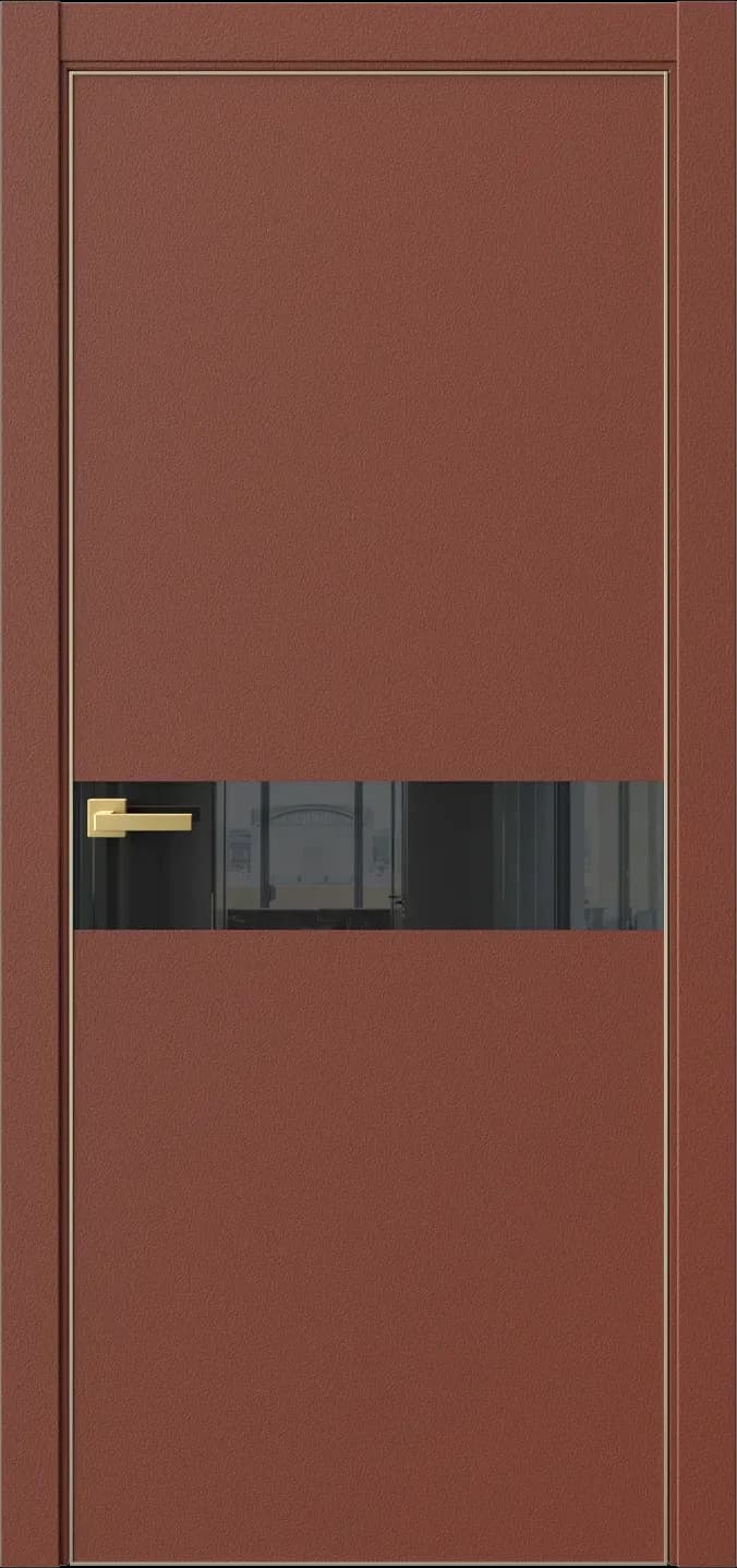 Межкомнатная дверь INDUSTRIAL 1 — Стекло черное(Lacobel)