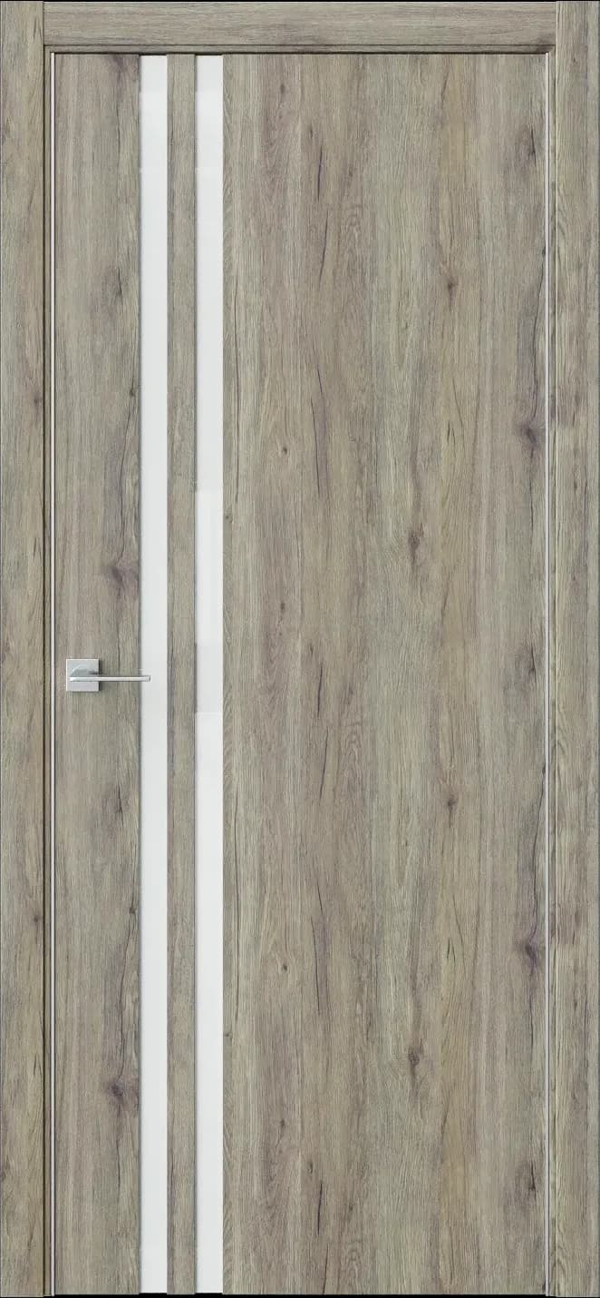 Межкомнатная дверь INDUSTRIAL 37 — Стекло lacobel белое