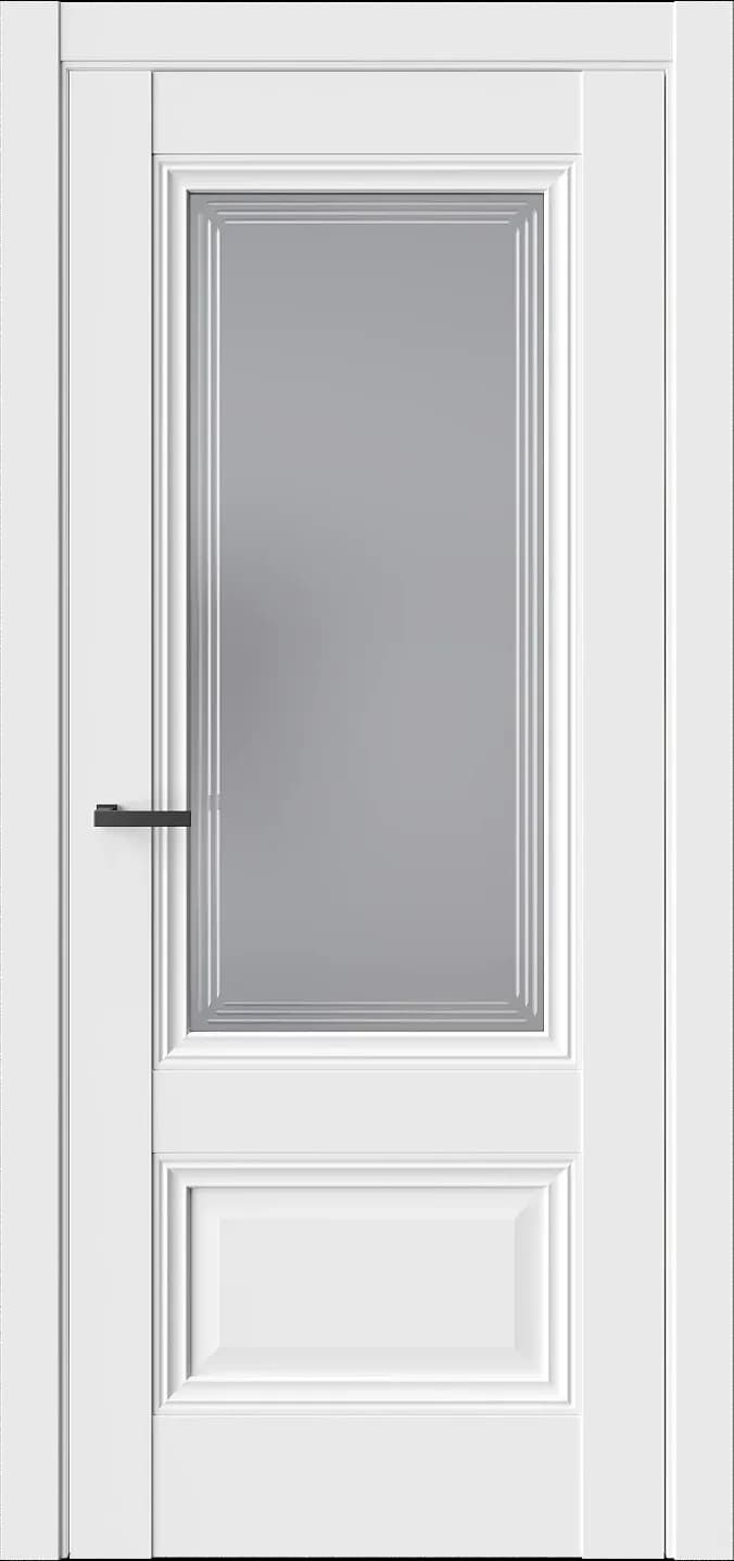 Межкомнатная дверь RAIMOND 4.1 — Стекло 1 графит(Сатинат)
