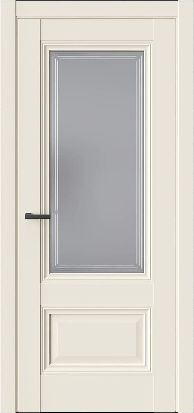 Межкомнатная дверь RAIMOND 4.1 — Стекло 1 графит(Сатинат)