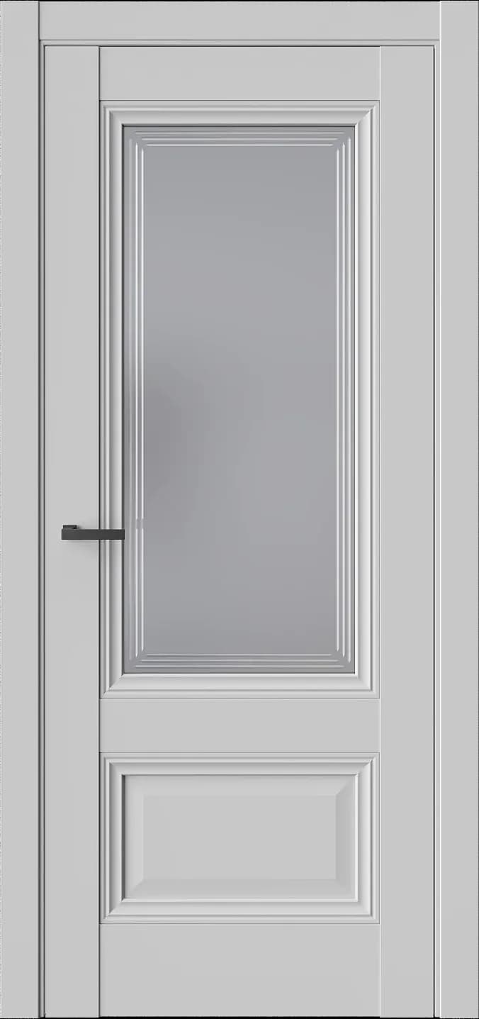 Межкомнатная дверь RAIMOND 4.1 — Стекло 1 графит(Сатинат)