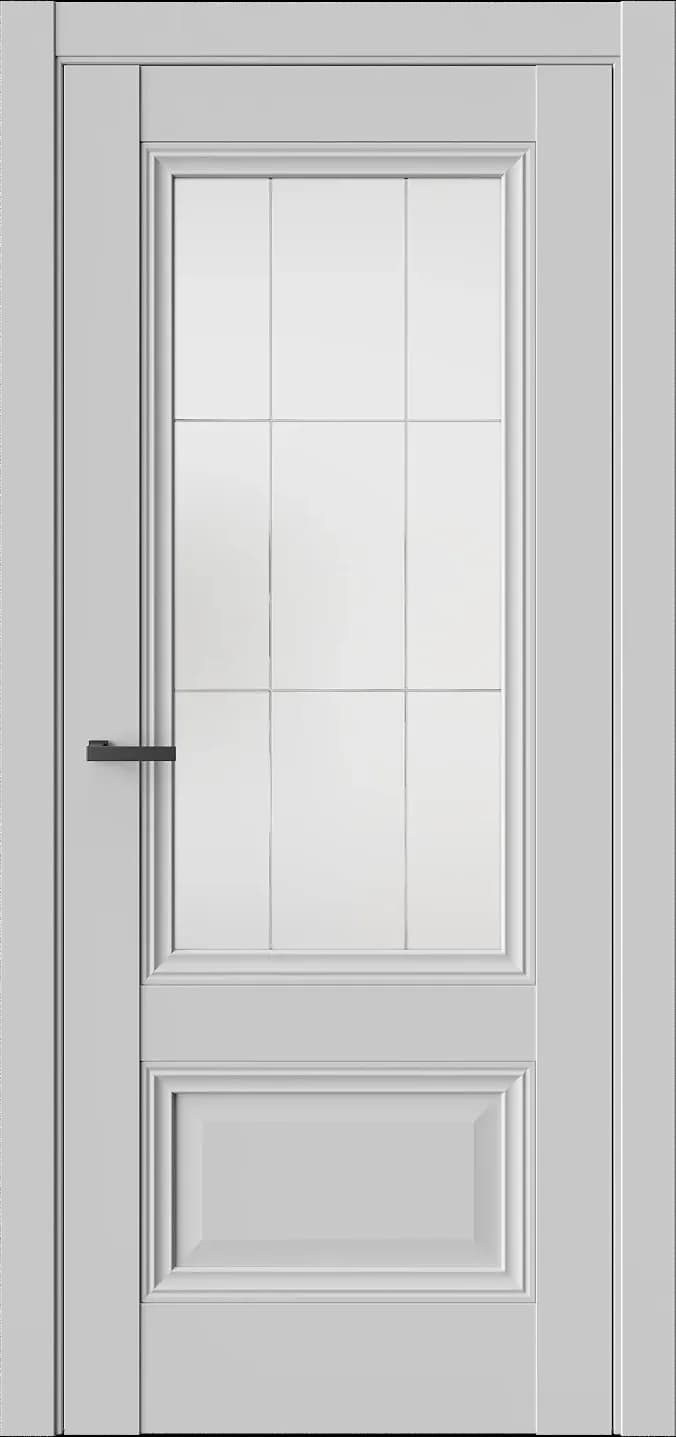 Межкомнатная дверь RAIMOND 4.1 — Стекло 3 белое(Сатинат)