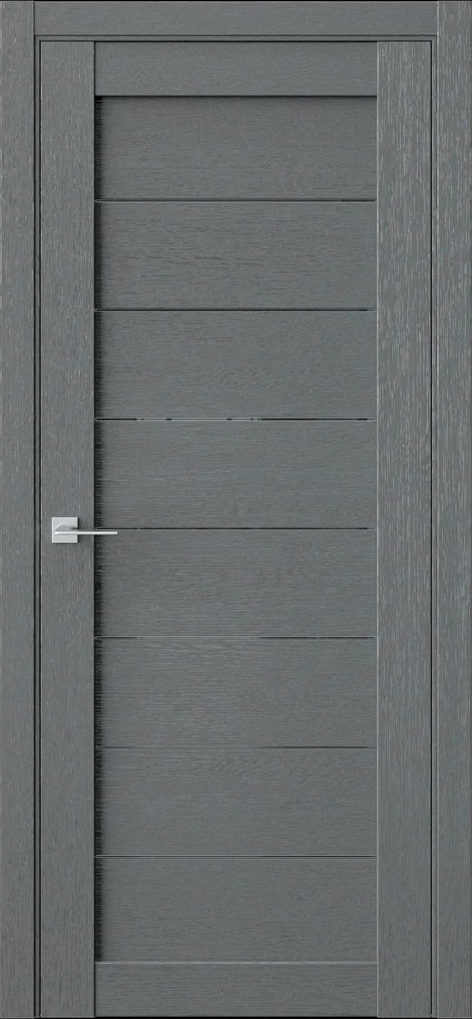 Межкомнатная дверь RELISH 48 — Стекло lacobel черное