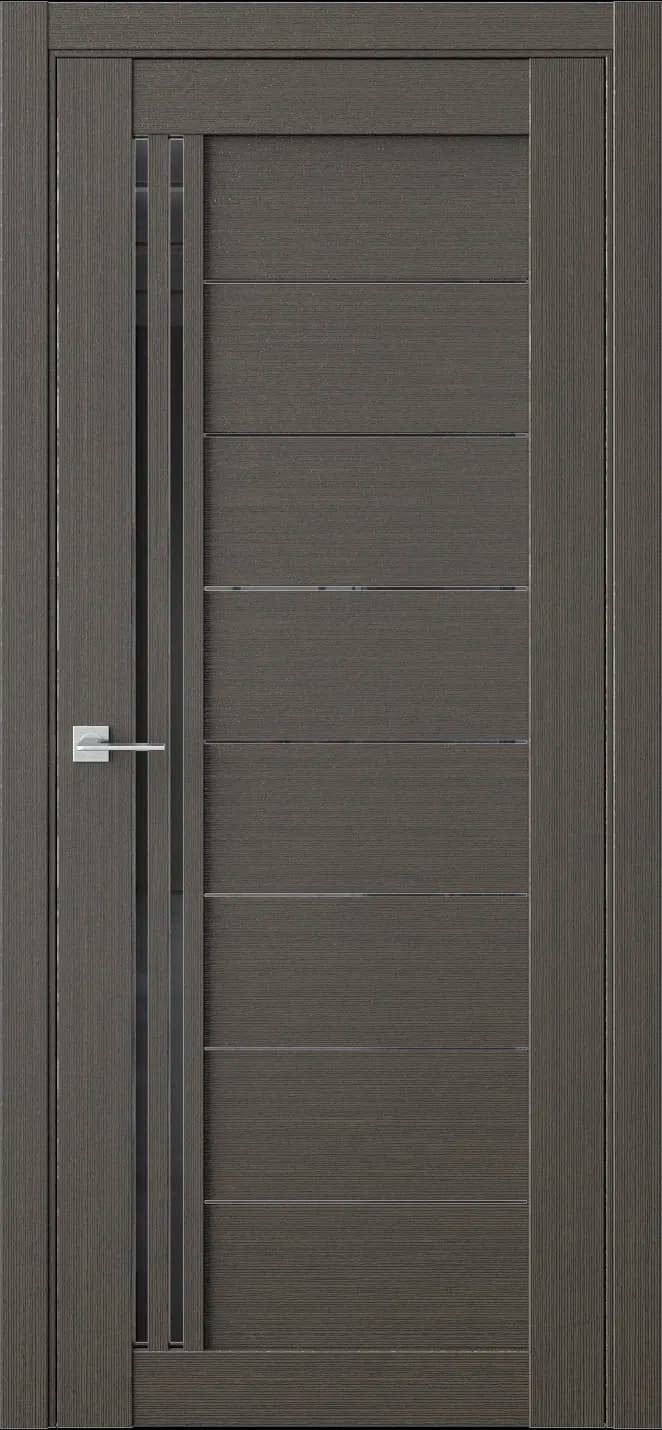 Межкомнатная дверь RELISH 58 — Стекло lacobel черное