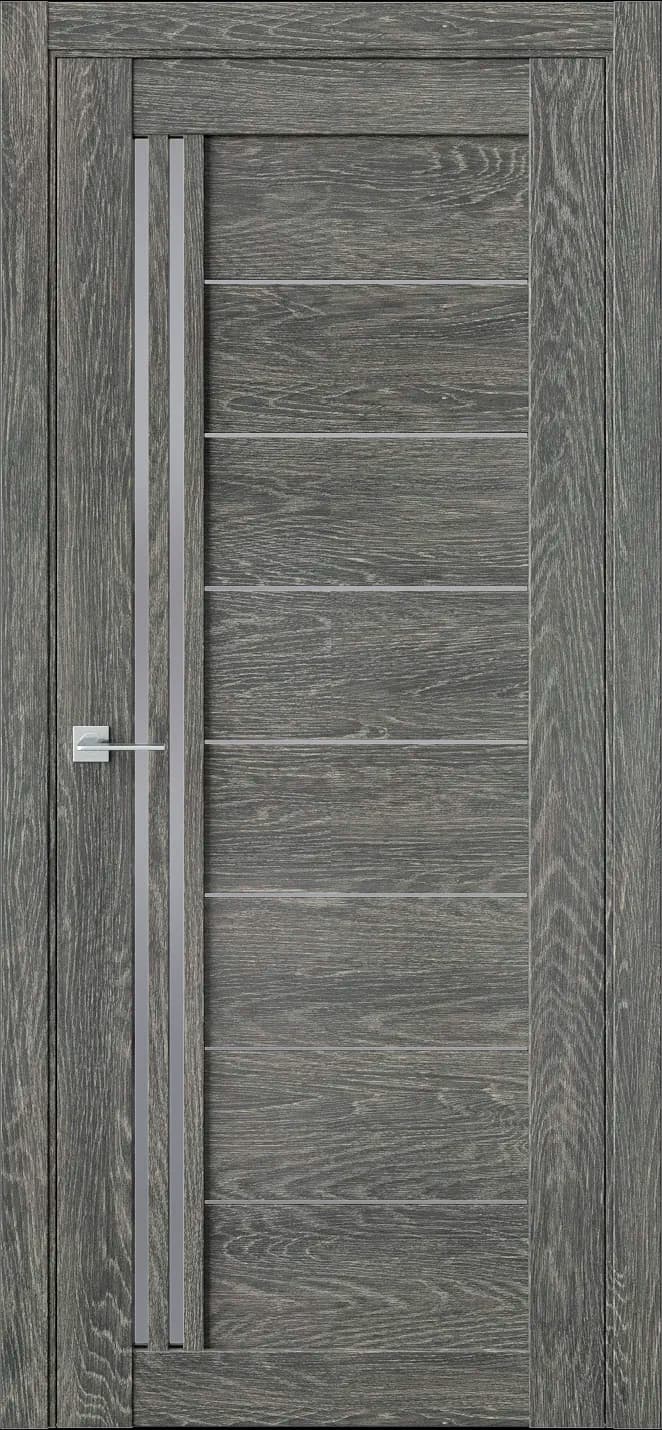 Межкомнатная дверь RELISH 58 — Стекло сатинат графит