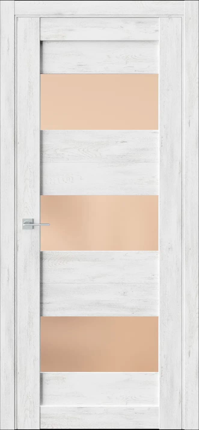 Межкомнатная дверь RELISH 8 — Стекло сатинат бронза