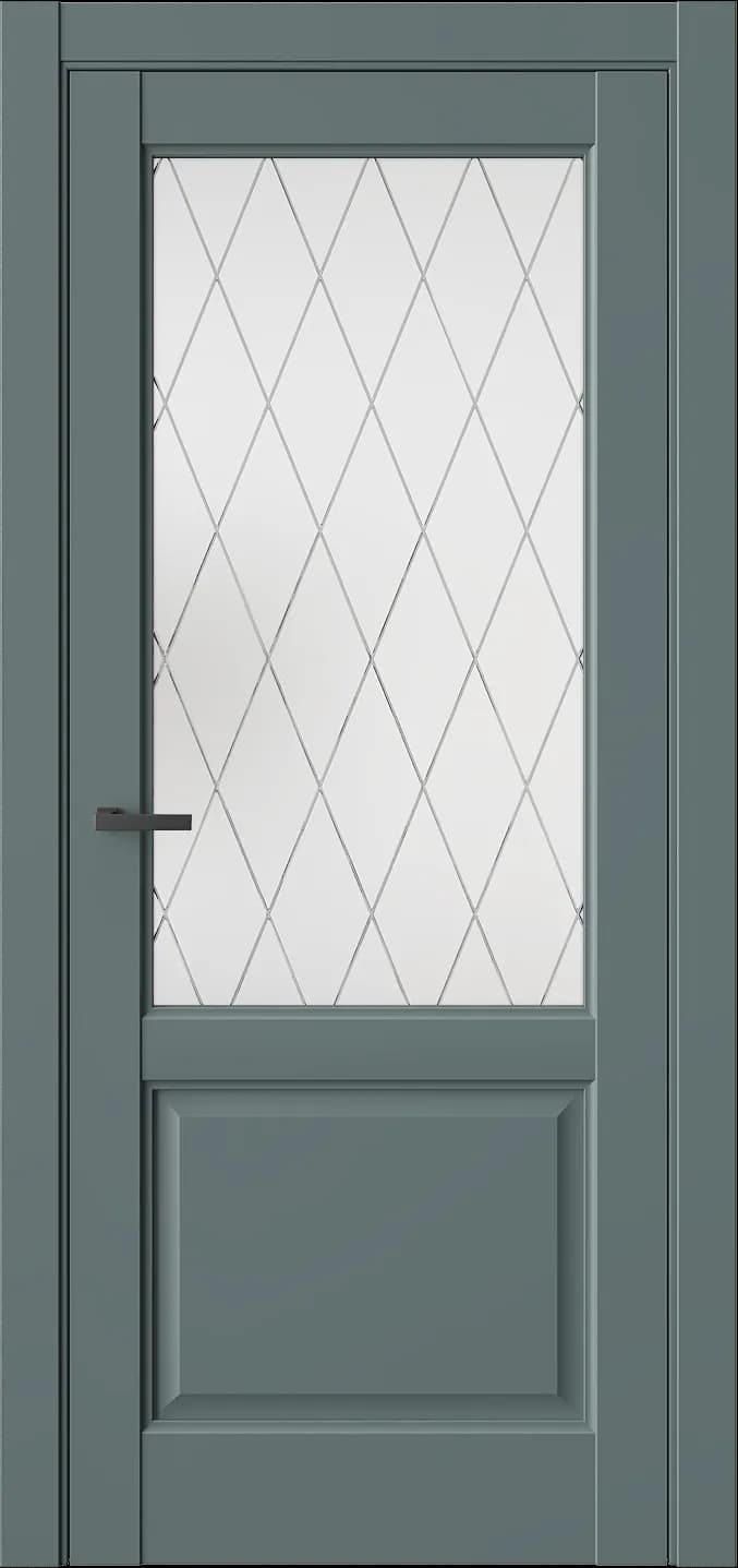 Межкомнатная дверь SENSATION 4 — Стекло 4 белое(Сатинат)
