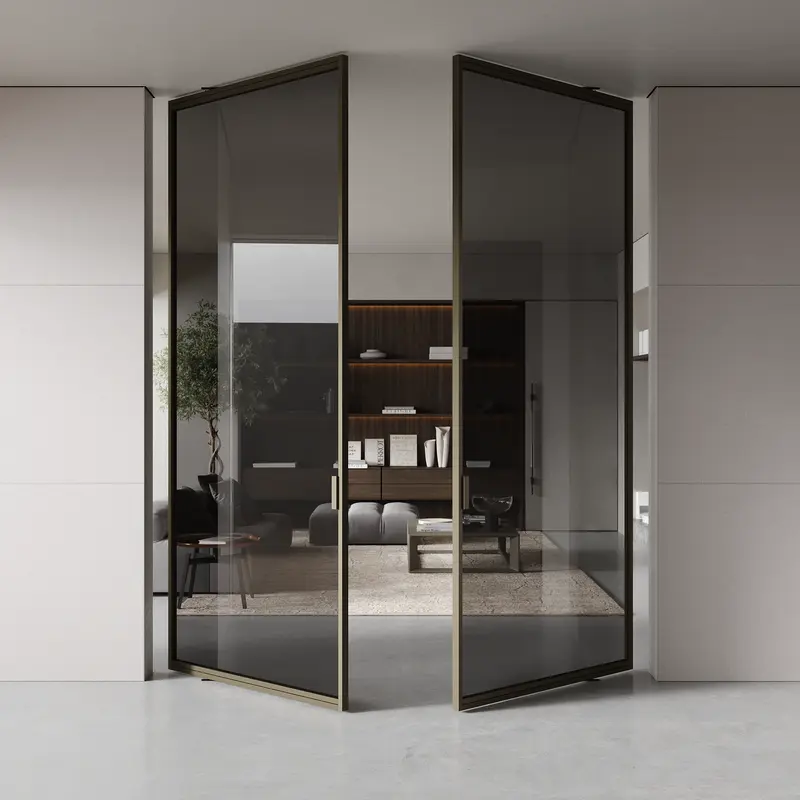 Алюминиевая дверь MINOLI 1 PIVOT 180