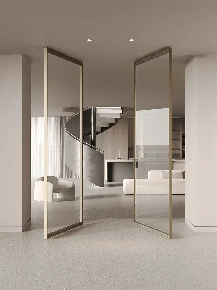 Алюминиевая дверь MINOLI 3 PIVOT 360