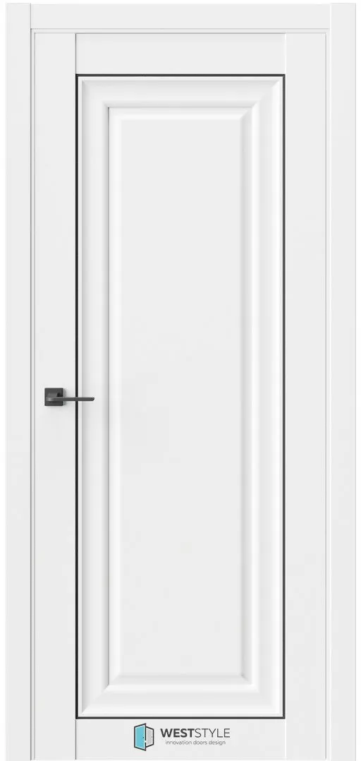 Межкомнатная дверь HARMONY 1F — Emlayer белый МЧ
